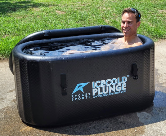 Ice Cold Plunge Inflatable Ice Bath Tub Cold Plunge, Insulated, Heavy-Duty
