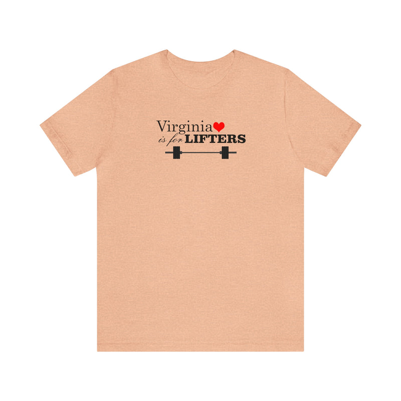Load image into Gallery viewer, Virginia is for Lifters - Unisex Jersey Short Sleeve Tee
