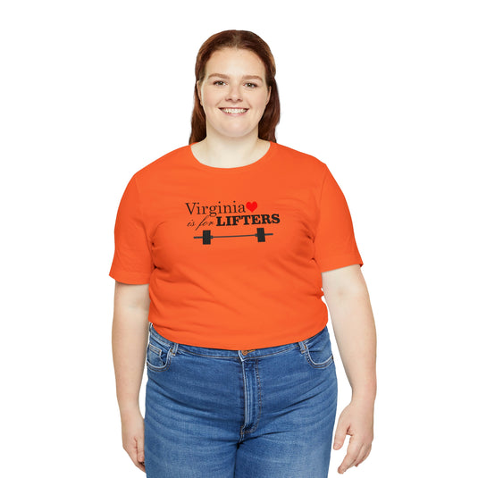 Virginia is for Lifters - Unisex Jersey Short Sleeve Tee