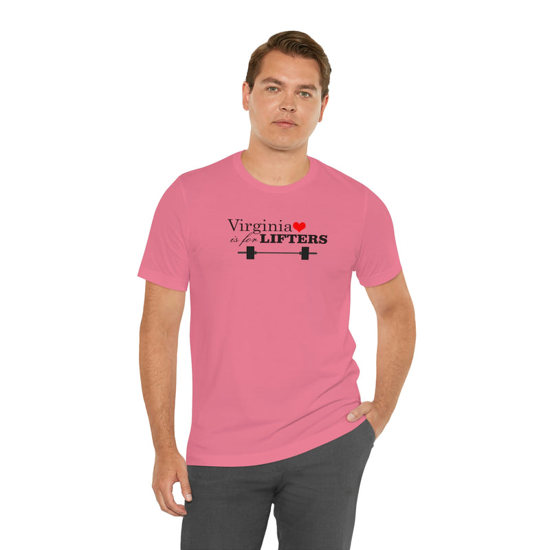 Load image into Gallery viewer, Virginia is for Lifters - Unisex Jersey Short Sleeve Tee
