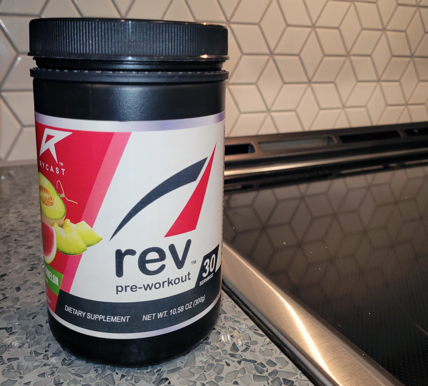 REV Pre-Workout Honeydew Watermelon Flavor